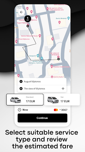 iMove Ride App in Greece Screen 3