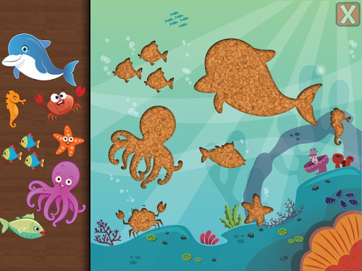 Screenshot of Animal Puzzles for Kids