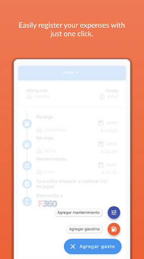 F360 - Vehicle Management Screen 2