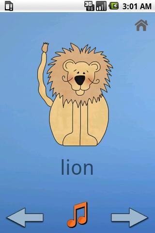 Animal Sounds & Pictures Screen 3