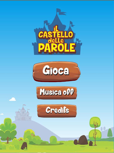 Android application Il Castello delle Parole screenshort