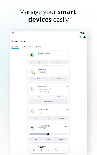 Screenshot of SmartRent