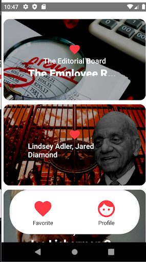 News App - Mahmod Abuelyazid Screen 2