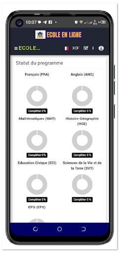 ECOLE EN LIGNE Screen 3
