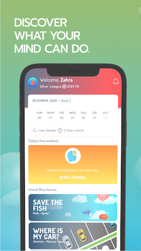 Android application Octothink: Brain Training screenshort