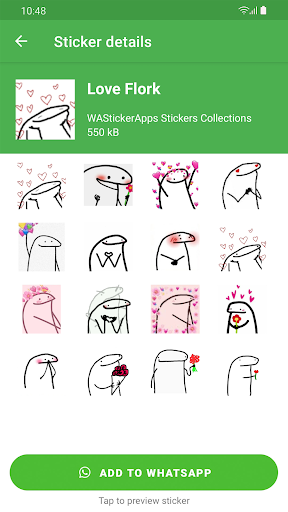 Flork Stickers memes WASticker Screen 2