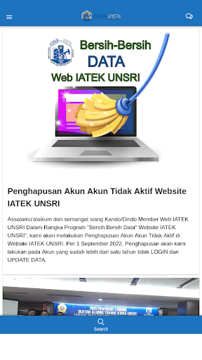 Android application IATEK UNSRI screenshort