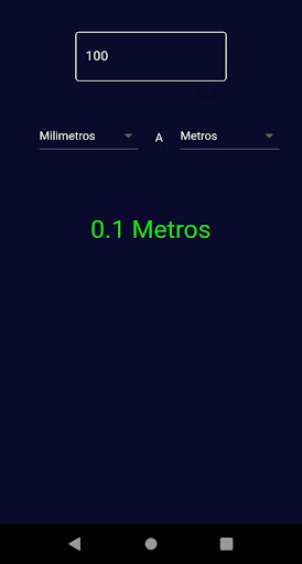 Android application conversor screenshort