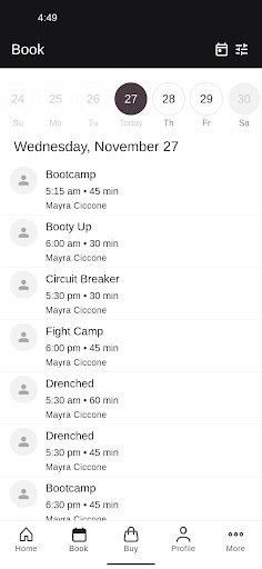 Ciccone Family Fitness Center Screenshot 2 - AppWisp.com
