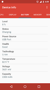 Device Info Screenshot