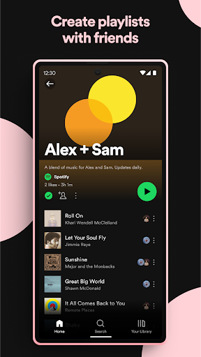 Spotify Colored APK v8.7.90.544 MOD (Red/Gold/Pink) Download