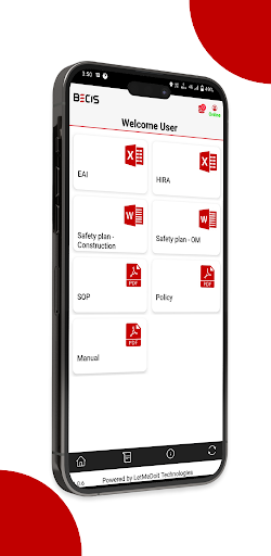 Android application BEST for BECIS screenshort