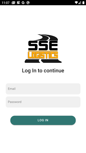 SSE Logistics Screen 2
