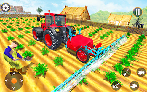 Real Tractor Driving Simulator: New Farming Games 0.6 screenshots 14