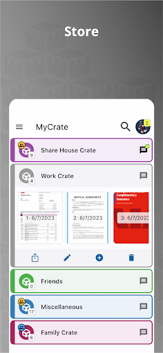 MyCrate Screen 2
