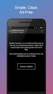 Media Extractor for ppt & doc Ekran görüntüsü