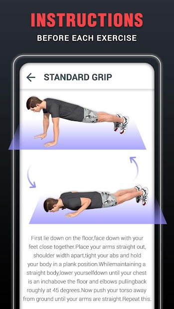 Captura 5 Chest Workouts for Men at Home android