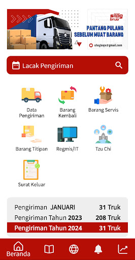 Android application SILOG BNJO screenshort