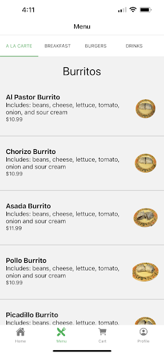 Taqueria Las Cumbres Screen 2