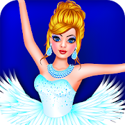 Ballerina Doll Fashion Salon Makeup Dress up Game