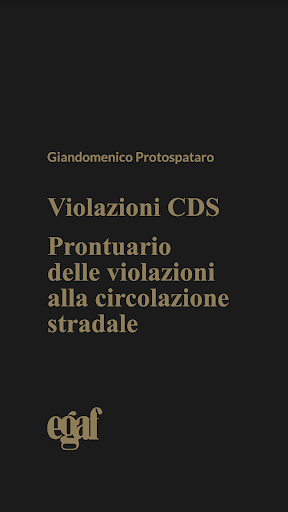 Android application Violazioni CDS screenshort
