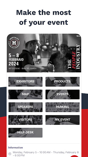 Android application Hospitality Digital Space screenshort