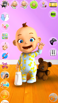 Talking Baby Games with Babsy - Screenshot 2