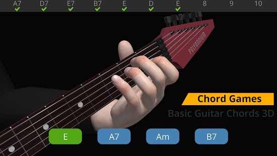 Temel Gitar Akorları 3D Screenshot