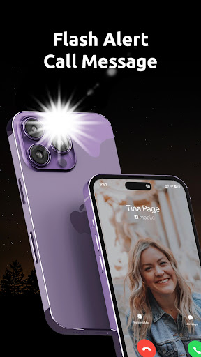 Android application Flash Alert App - Flashlight screenshort
