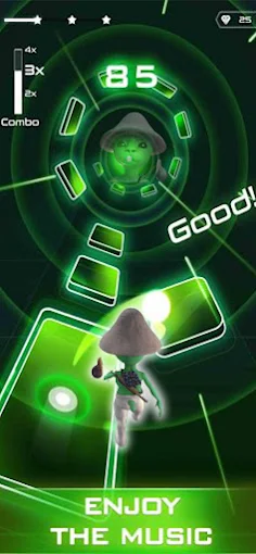 Smurf Cat - Tiles Hop Шайлушай - Screenshot 4