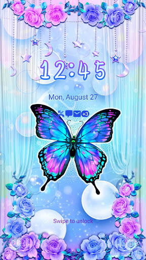 Android application Wedding Butterfly - Wallpaper screenshort