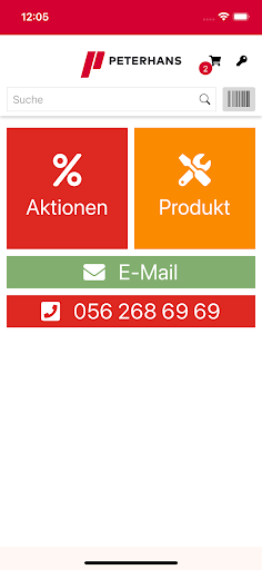 Android application Peterhans iBar screenshort