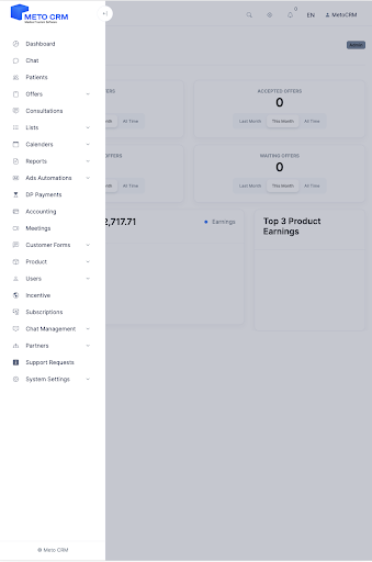 MetoCrm Screen 3