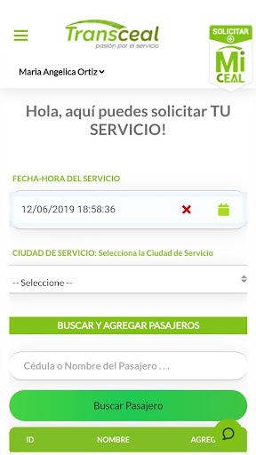 CEAL Cliente Screen 3