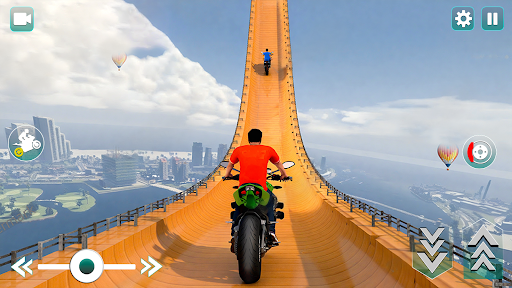 Moto Wheelie Bike Stunt 3d screenshot