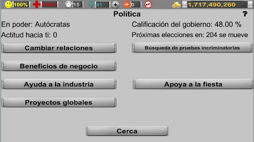 Captura de pantalla de Estrategia empresarial 3