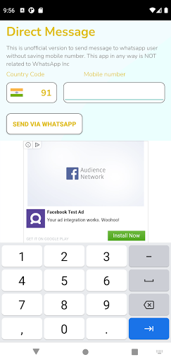 Direct Message Screen 3