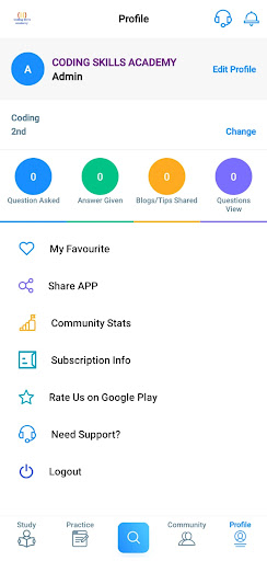 Coding Skills Academy Screen 2
