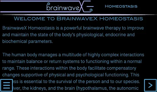 BrainwaveX Homeostasis