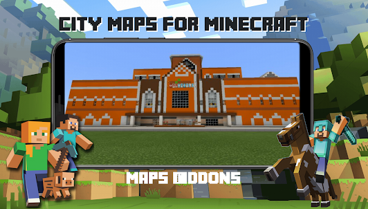 City maps for Minecraft