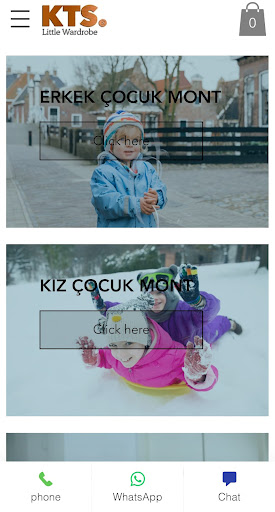 Android application kts bebe toptan screenshort
