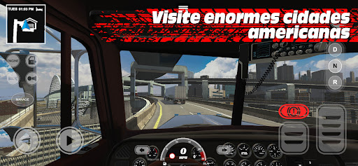 Truck Simulator PRO US Captura de Tela do Jogo Android 2