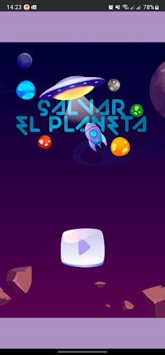 Android application Salva el Planeta Bubble Puzzle screenshort