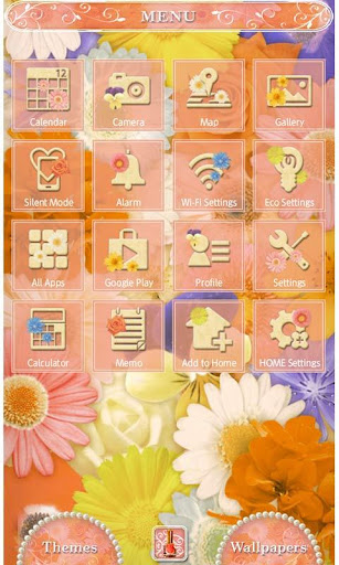 Flower Wallpaper Happiness Screen 2
