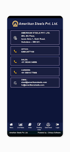 Amerikan Steels Screen 3