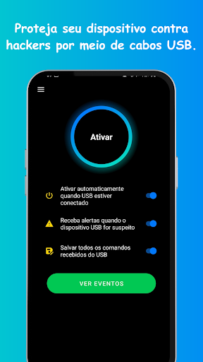Visualização do aplicativo