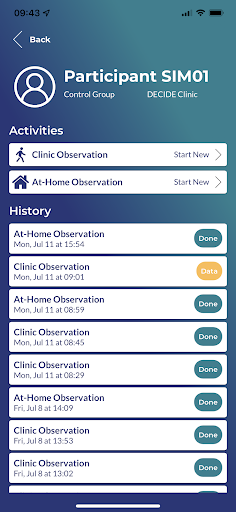 HOP Studies App Screen 2