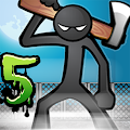 Anger of stick 5 : zombie MOD APK  icon