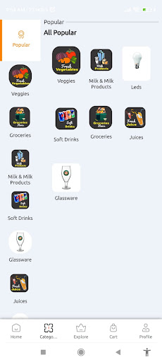 Pantry Bazaaar- Online Grocery Screen 3