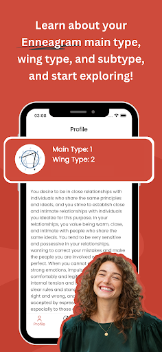 Android application Enneagram screenshort